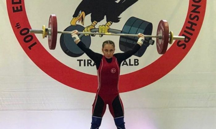 Halterci Şaziye Erdoğan, Avrupa Şampiyonu