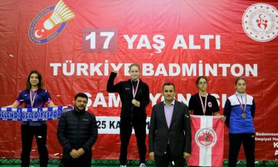 Badmınton’da Türkiye Şampiyonları Belli Oldu