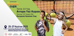 Tennis Europe Avrupa Yaz Kupası Elemeleri 25-27 Haziran’da Gaziantep’te Başlıyor