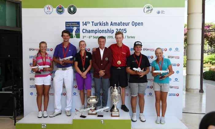 Türkiye Amatör Açık Golf Şampiyonası sona erdi