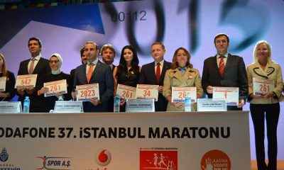 Vodafone 37. İstanbul Maratonu tanıtım toplantısı ve fuar açılışı yapıldı