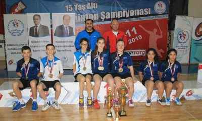 Badminton Şampiyonası  sona erdi