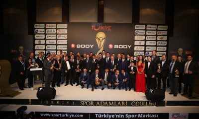 Türkiye spor adamları ödülleri sahiplerini buldu
