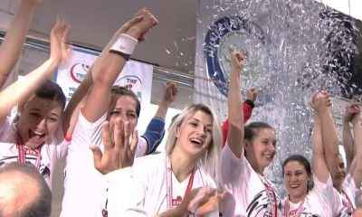Ardeşen GSK bayan hentbol takımı Türkiye Şampiyonu oldu
