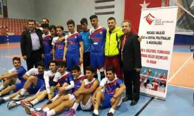 4. Voleybol bölge şampiyonası Kocaeli’nde yapıldı