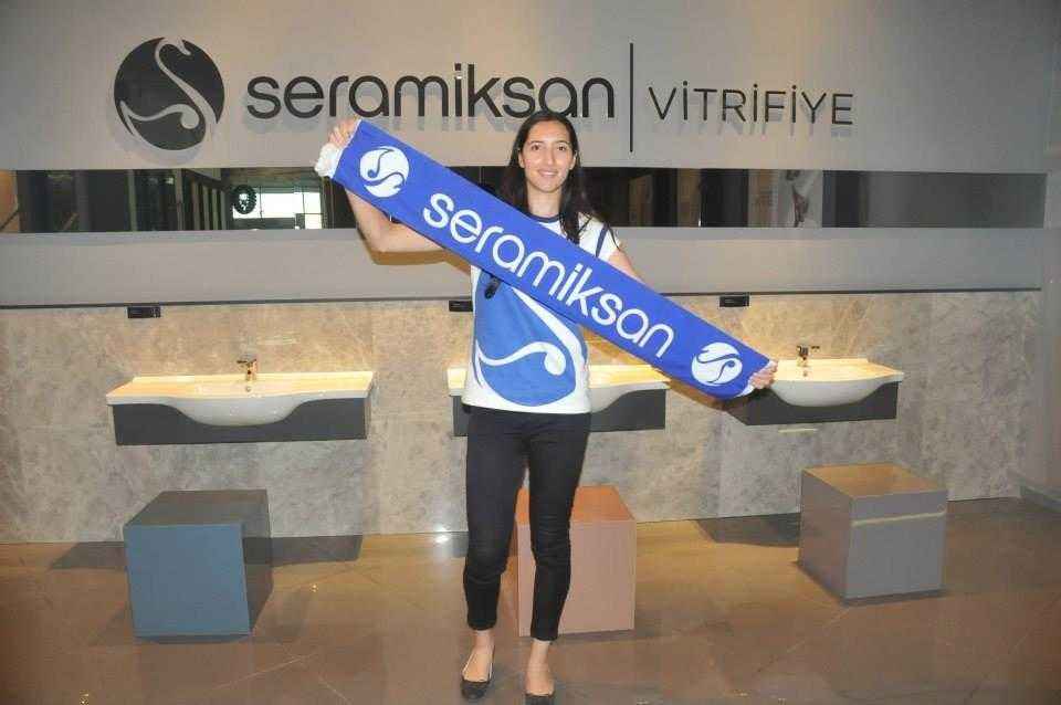 Seramiksan Spor, Gamze Türk’ ü bırakmadı
