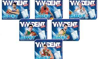 Basketbolun yıldız oyuncuları Vivident paketlerinde