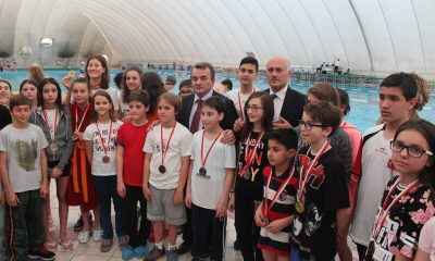 Bakırköy’de yüzme yarışmaları tamamlandı