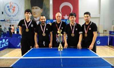 Beşiktaş Masa Tenisi Takımı Ligi 3. Sırada bitirdi