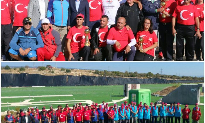 Atıcılar Milli Mücadele kupası için yarıştı