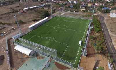 Dilovası Çerkeşli Köyü’nde futbol sahası tamamlandı