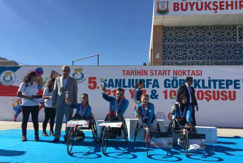 “Engelli atletler Şanlıurfa 5.Yarı Maratonu’na damgasını vurdu”