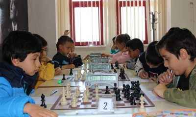 Küçükler satranç turnuvası sona erdi