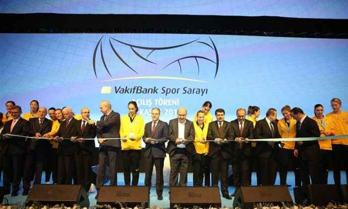 VakıfBank’ın Spor Sarayı açıldı