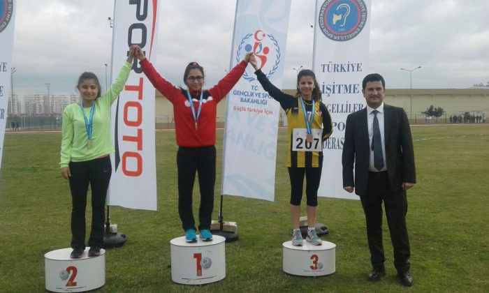 İşitme engelli sporcular, Türkiye Şampiyonasından başarı ile döndü