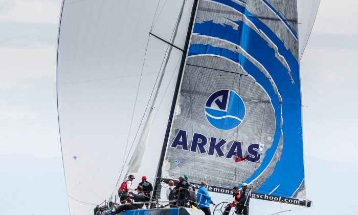 Arkas Sailing Team’in birincilik sevinci