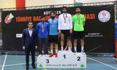 Büyükler Türkiye Badminton Şampiyonası sona erdi