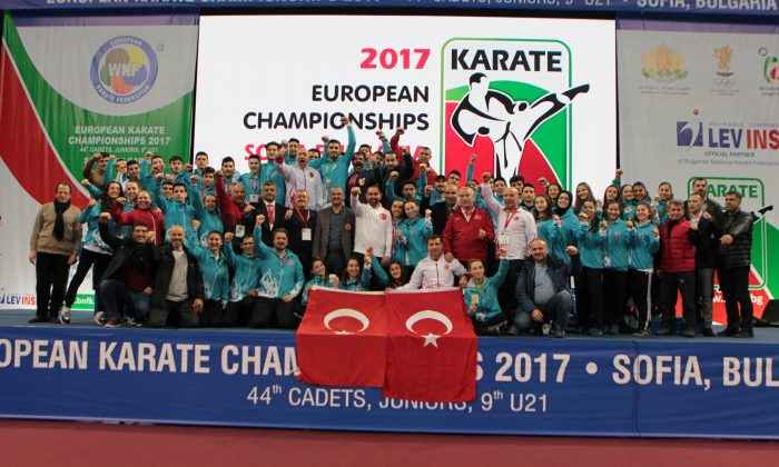 Genç Karateciler Avrupa Üçüncüsü