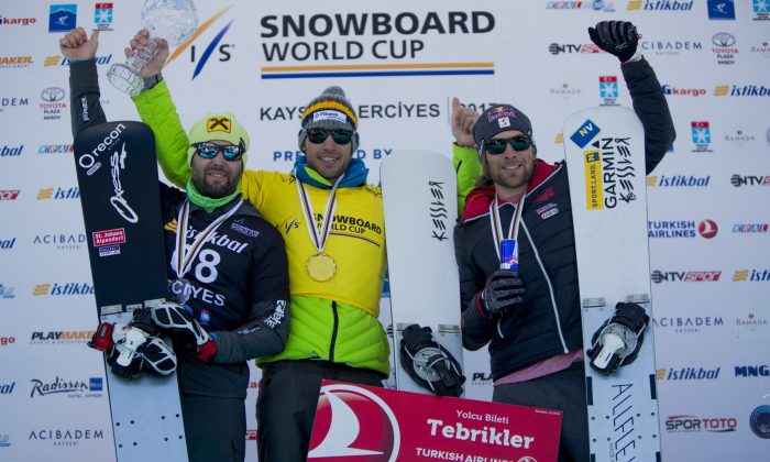 FIS Snowboard World Cup’ta final heyecanı Erciyes’te yaşandı