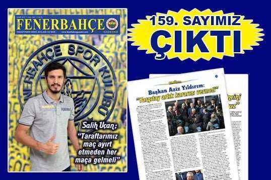 Fenerbahçe Gazetesi’nin 159. Mart sayısı çıktı
