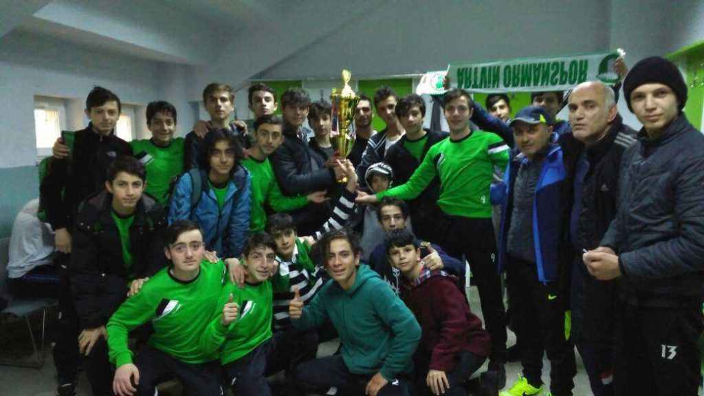 U16’da Şampiyon Artvin Ormanspor