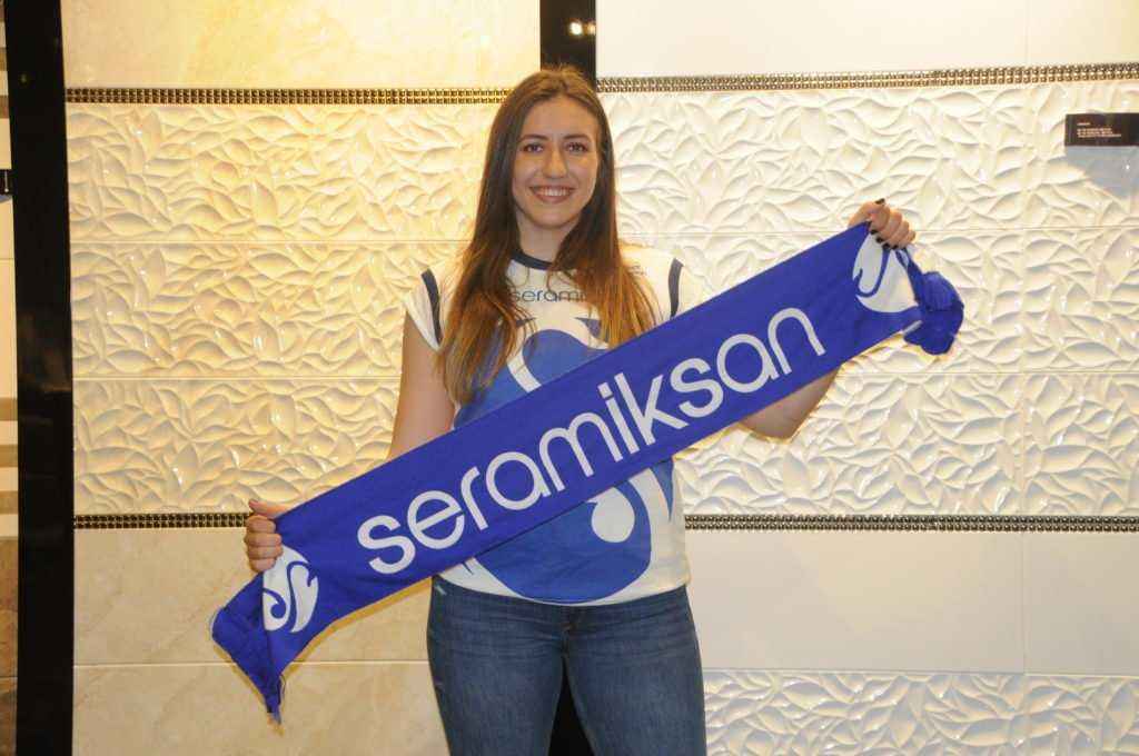 Sıla Çalışkan yeni sezonda da Seramiksan’da