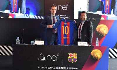 FC Barcelona’nın yeni sponsoru Nef