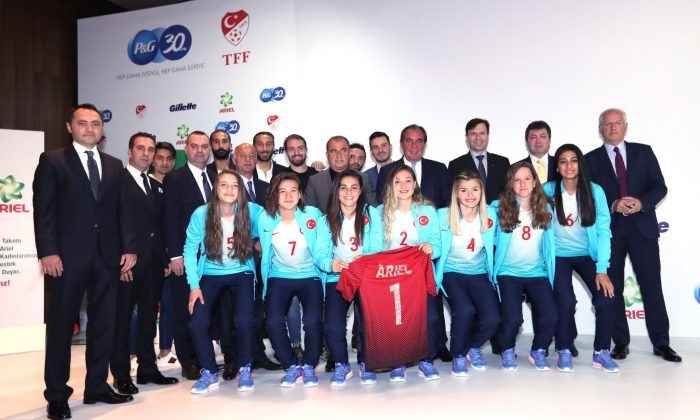 P&G ile TFF sponsorluk anlaşması imzaladı