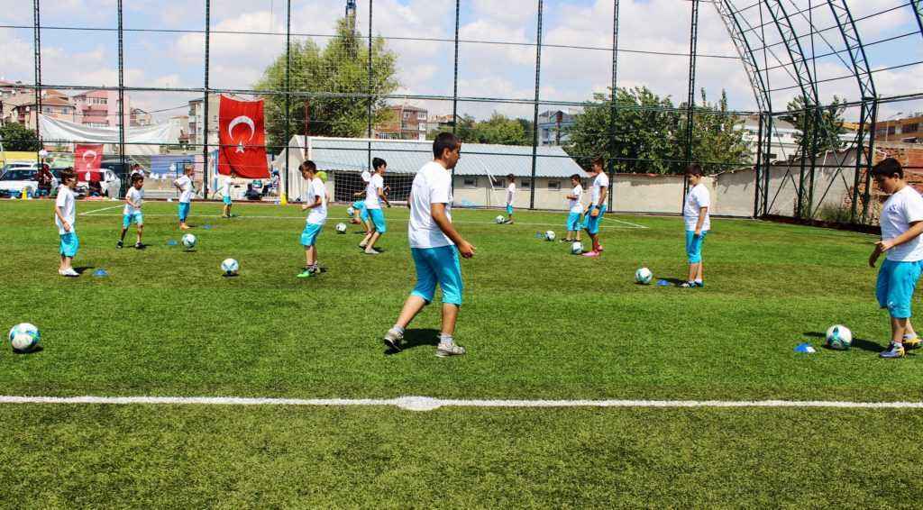 Yaz spor okulları başladı   
