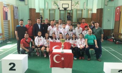 Türkiye Badmintonda Balkan Şampiyonu   