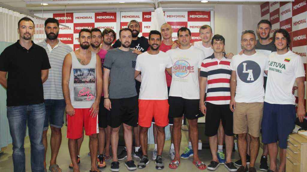 Antalyasporlu Basketbolcular sağlık kontrolünden geçti   