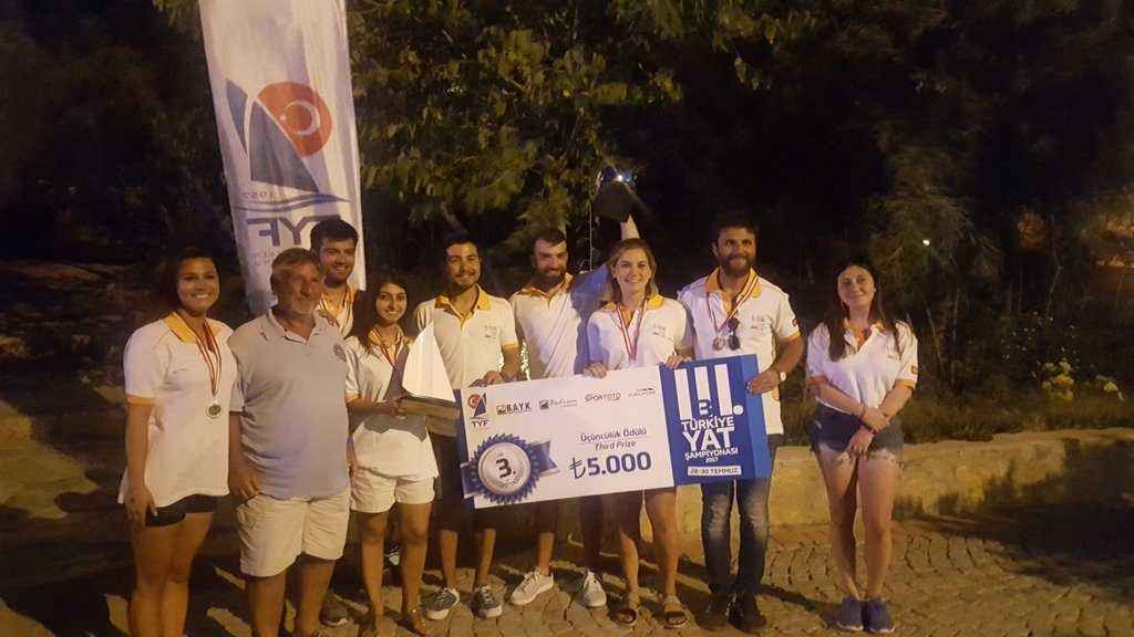 MNG Kargo Yelken Takımı birinci oldu