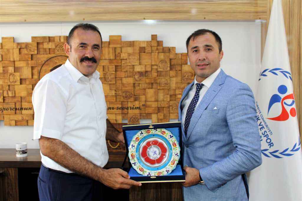 Judo Federasyonu Başkanı Huysuz’dan Kısacık’a ziyaret