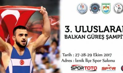 Balkan Güreş Şampiyonası İznik’te yapılacak