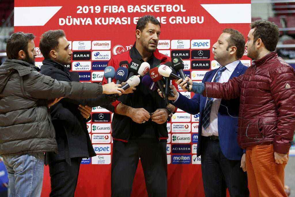 A Milli Erkek Takımımız basın ile buluştu