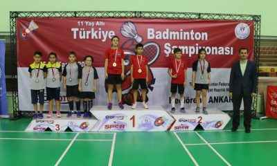Badminton şampiyonası sona erdi      