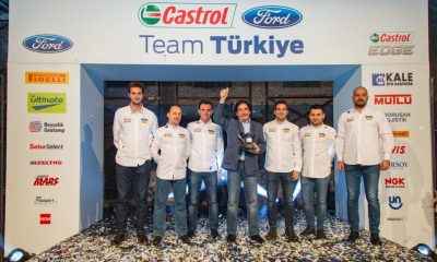Avrupa ralli şampiyonları zaferini kutladı   