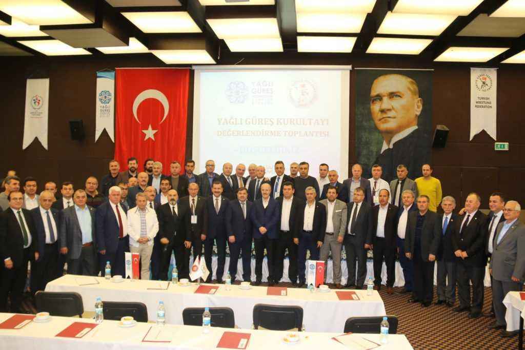 Yağlı güreş kurultayı sona erdi