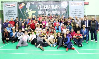 Veteranlar Türkiye Badminton Şampiyonası’ sona erdi      