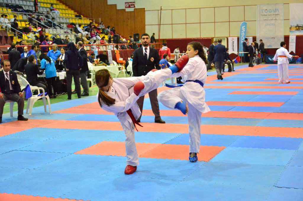Karate şampiyonası tamamlandı