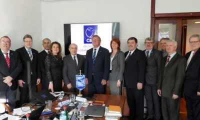 Aziz Yener, Avrupa Hakem Komisyonu Toplantısına katıldı