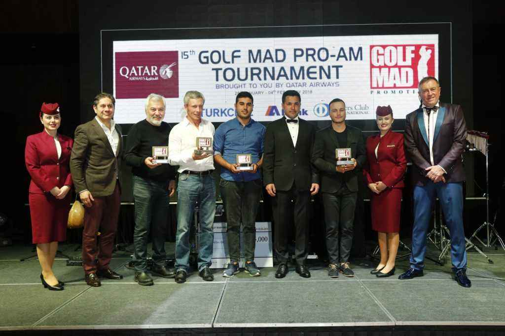 Golf turnuvasına 204 sporcu katıldı   