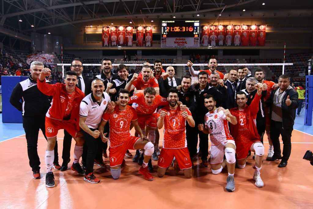 Ziraat Bankası, Lindemans Aalst’ı 3-1 mağlup etti