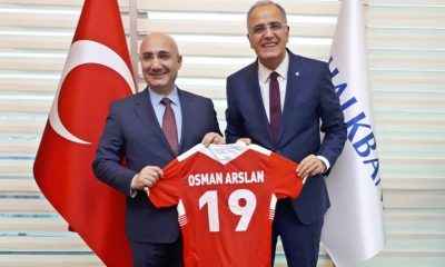 Mehmet Akif Üstündağ’dan, Osman Arslan’a ziyaret