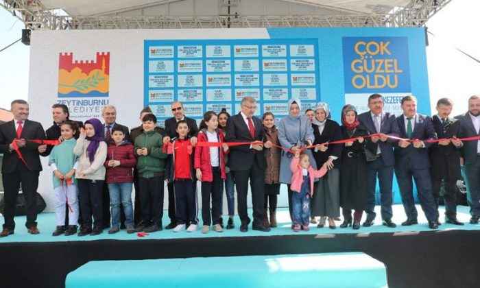 Zeytinburnu’nda 6 proje hizmete açıldı