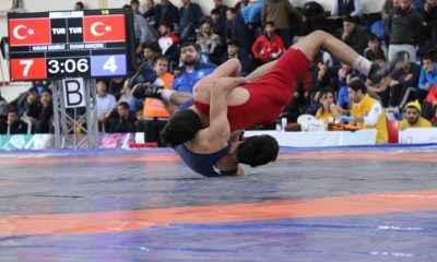 Erzurum’da güreş heyecanı sürüyor