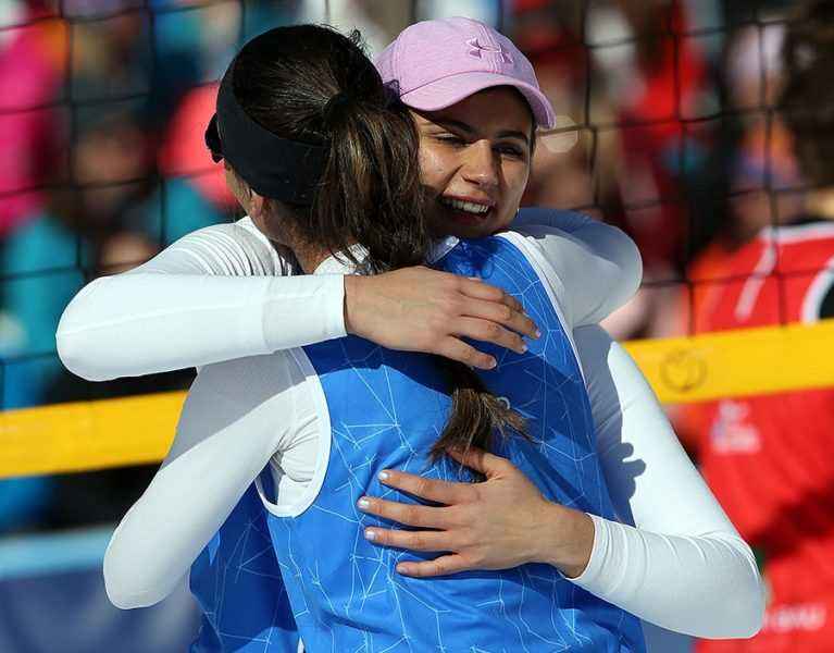Millilerimiz, Kar Voleybolu’nda Avrupa ikincisi