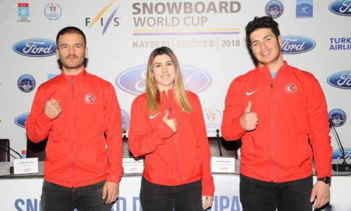 “FORD Snowboard Dünya Kupası” için Erciyes’te yarışacak   