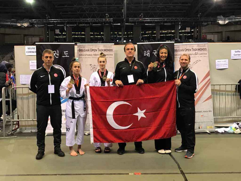 Belçika’da 3 sporcuyla tam puan   