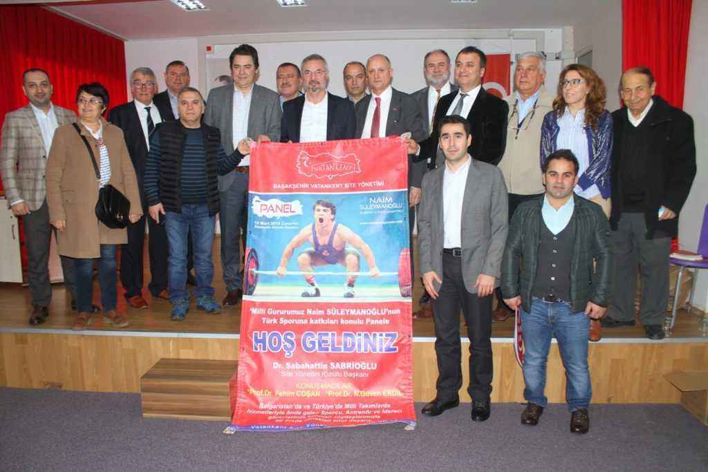 Naim Süleymanoğlu paneli Başakşehir’de düzenlendi   